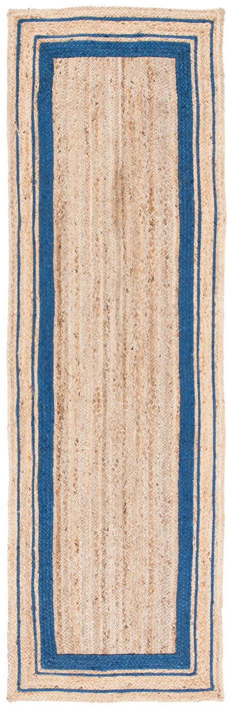Safavieh Natural Fiber Nf109N Navy/Natural Rugs.