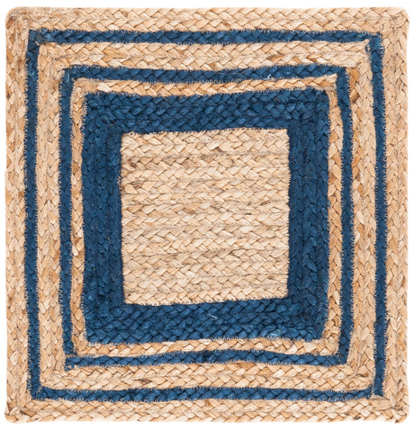 Safavieh Natural Fiber Nf109N Navy/Natural Rugs.