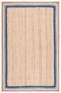 Safavieh Natural Fiber Nf109N Navy/Natural Rugs.