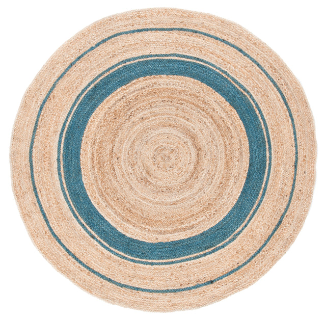 Safavieh Natural Fiber Nf120N Navy/Natural Rugs.