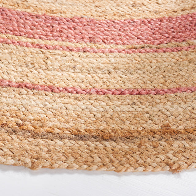 Safavieh Natural Fiber Nf120U Pink/Natural Rugs.