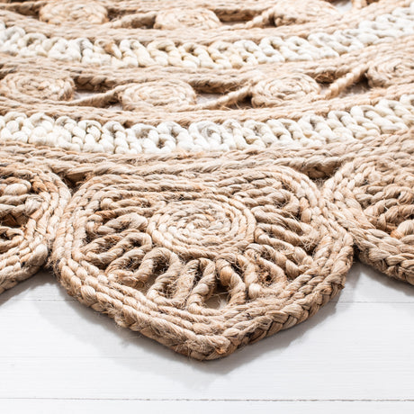 Safavieh Natural Fiber Nf160B Ivory/Natural Rugs.