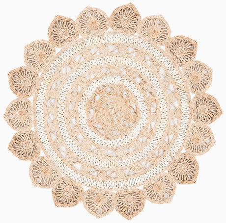 Safavieh Natural Fiber Nf160B Ivory/Natural Rugs.