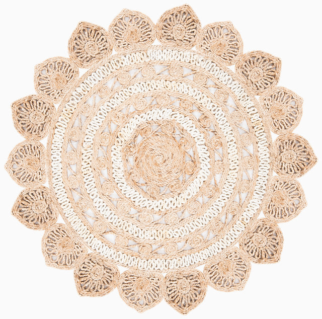 Safavieh Natural Fiber Nf160B Ivory/Natural Rugs.