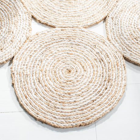Safavieh Natural Fiber Nf164B Ivory/Natural Rugs.