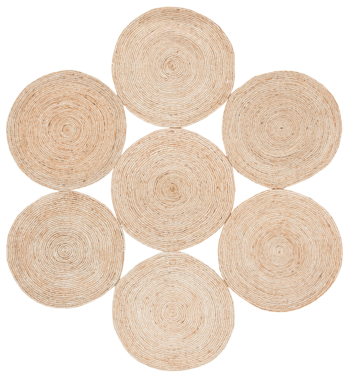 Safavieh Natural Fiber Nf164B Ivory/Natural Rugs.