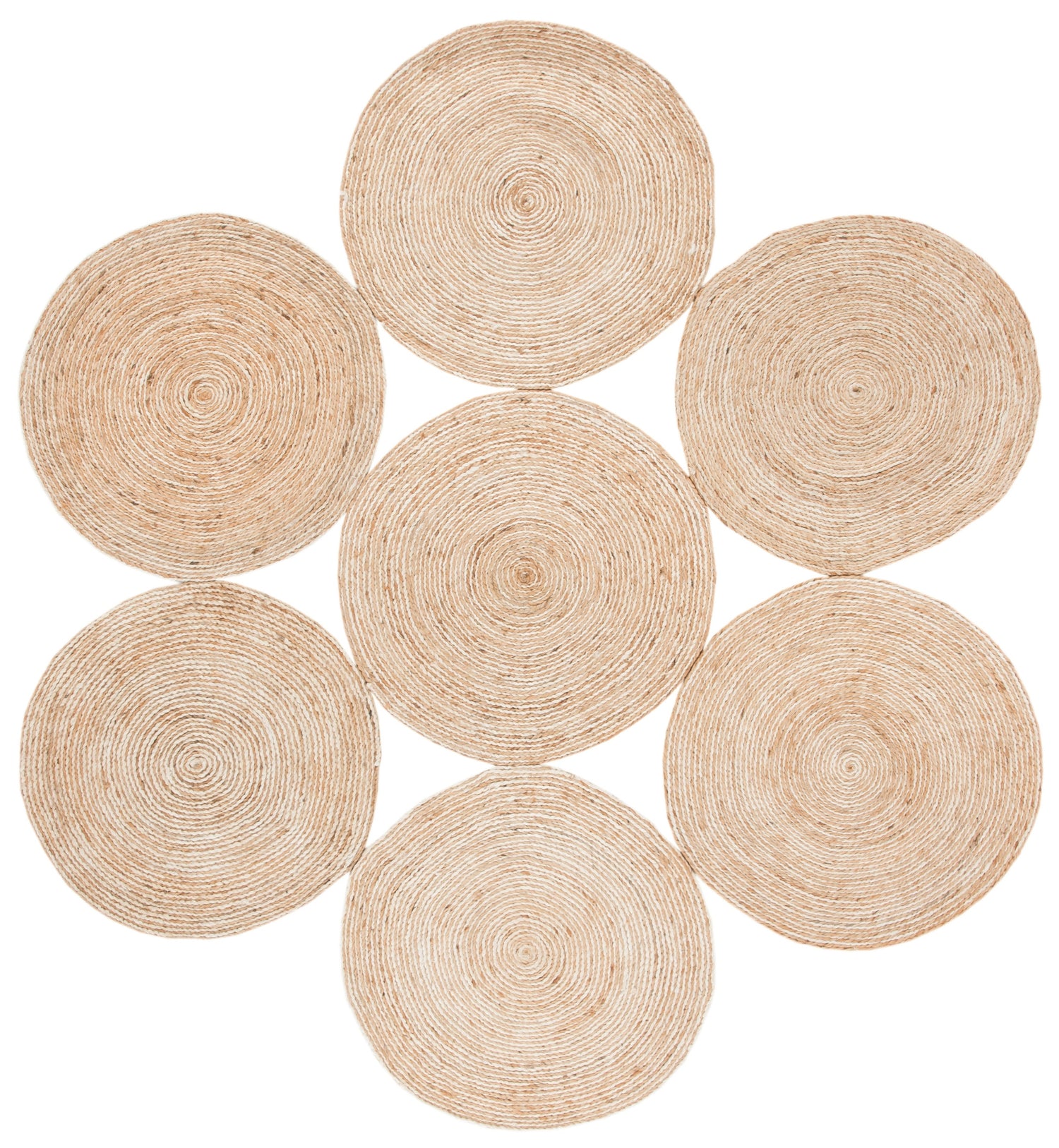 Safavieh Natural Fiber Nf164B Ivory/Natural Rugs.