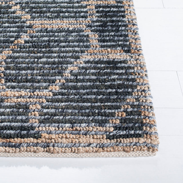 Safavieh Natural Fiber Nf218H Beige/Charcoal Rug.