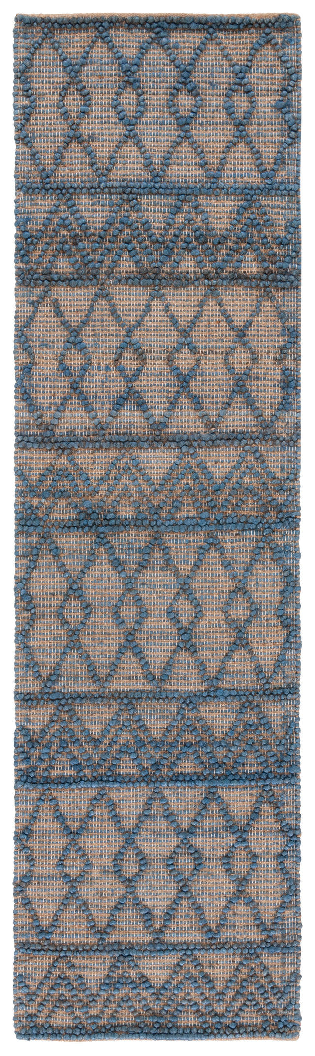 Safavieh Natural Fiber Nf221M Blue/Natural Rug.