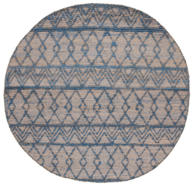 Safavieh Natural Fiber Nf221M Blue/Natural Rug.