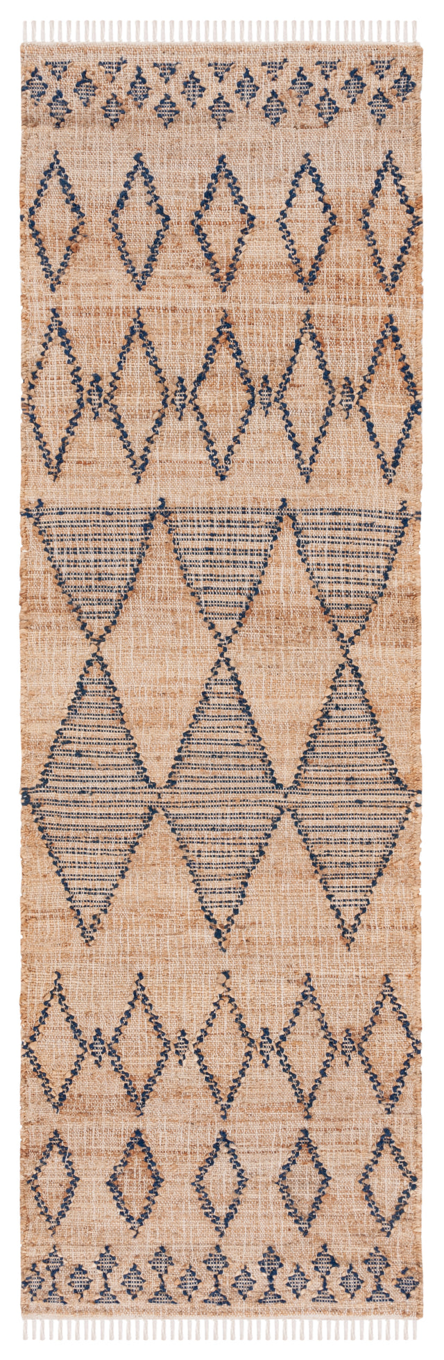 Safavieh Natural Fiber Nf224Z Black/Natural Rug.