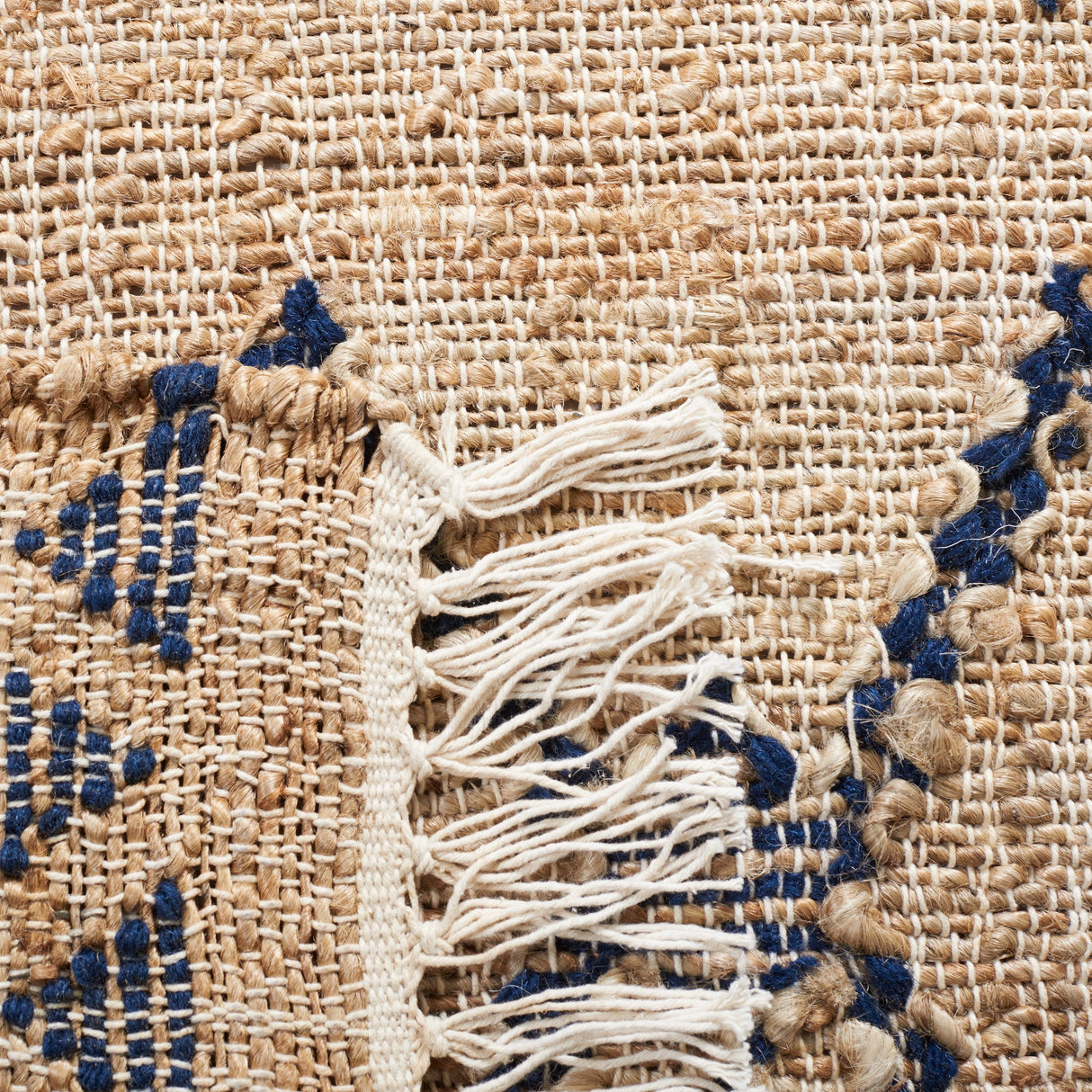 Safavieh Natural Fiber Nf224Z Black/Natural Rug.