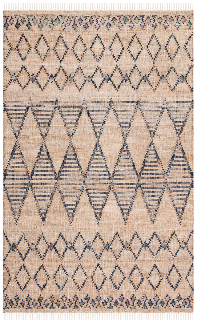 Safavieh Natural Fiber Nf224Z Black/Natural Rug.