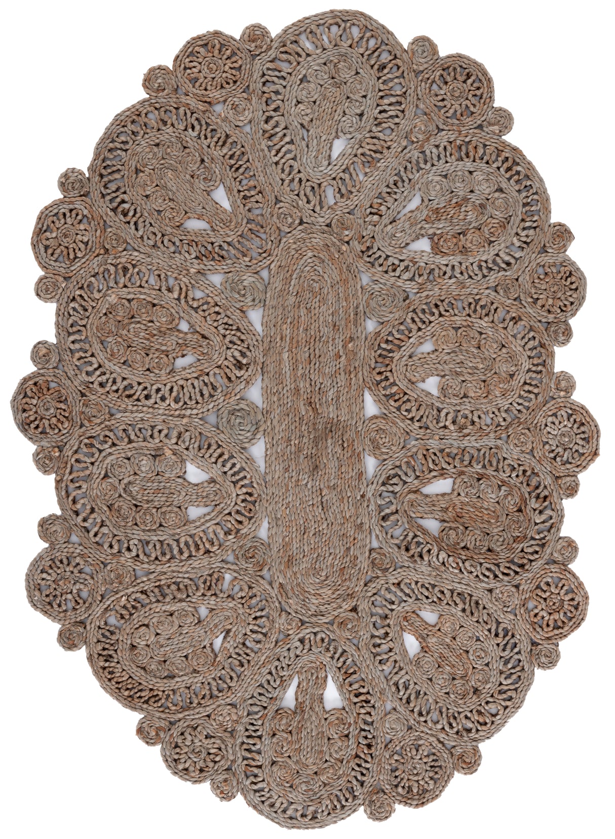 Safavieh Natural Fiber Nf360C Grey Rugs.