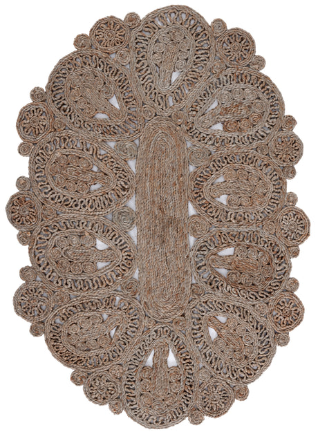 Safavieh Natural Fiber Nf360C Grey Rugs.