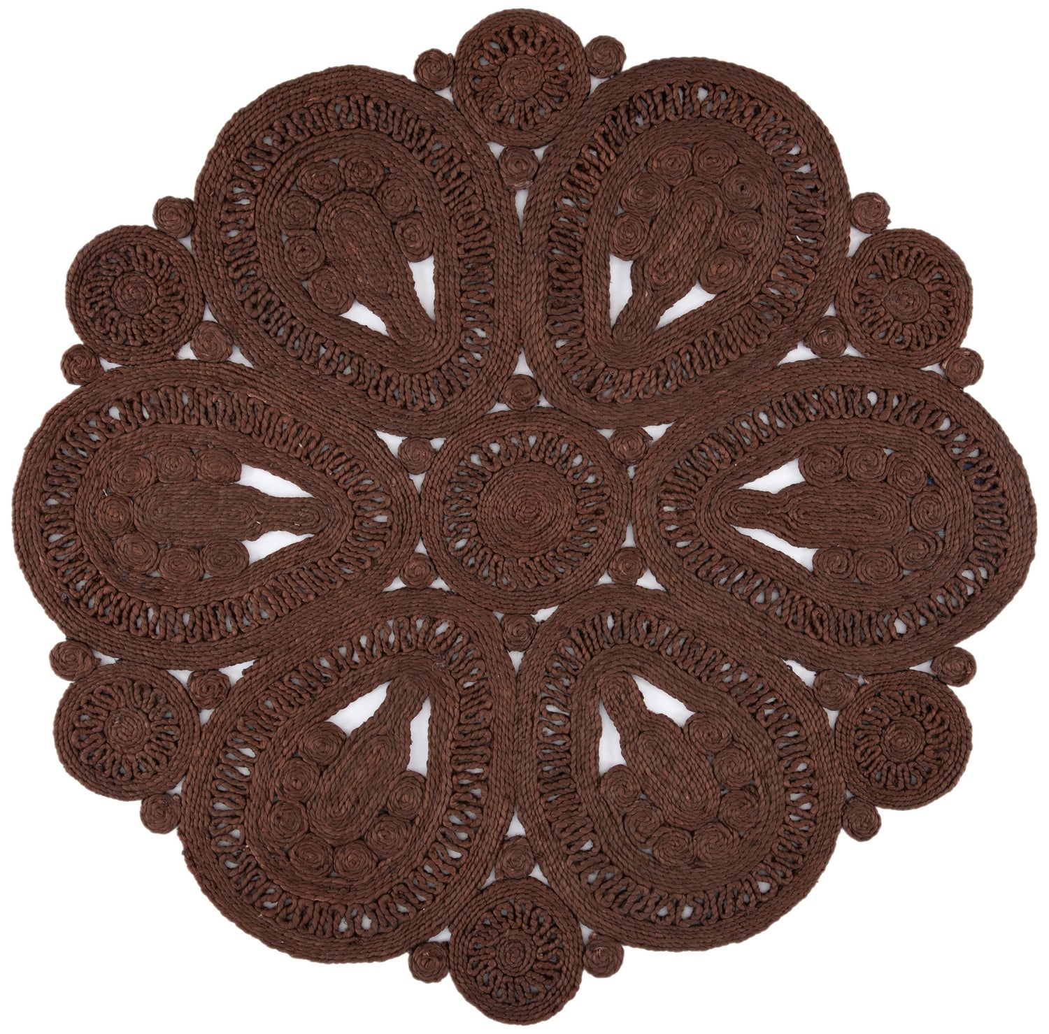 Safavieh Natural Fiber Nf360T Brown Rugs.