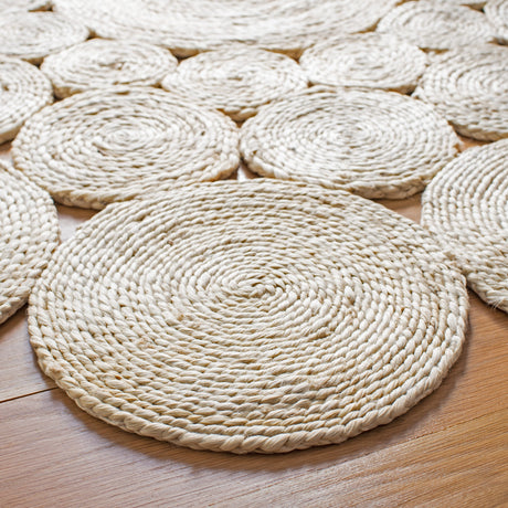 Safavieh Natural Fiber Nf363B Ivory Rugs.