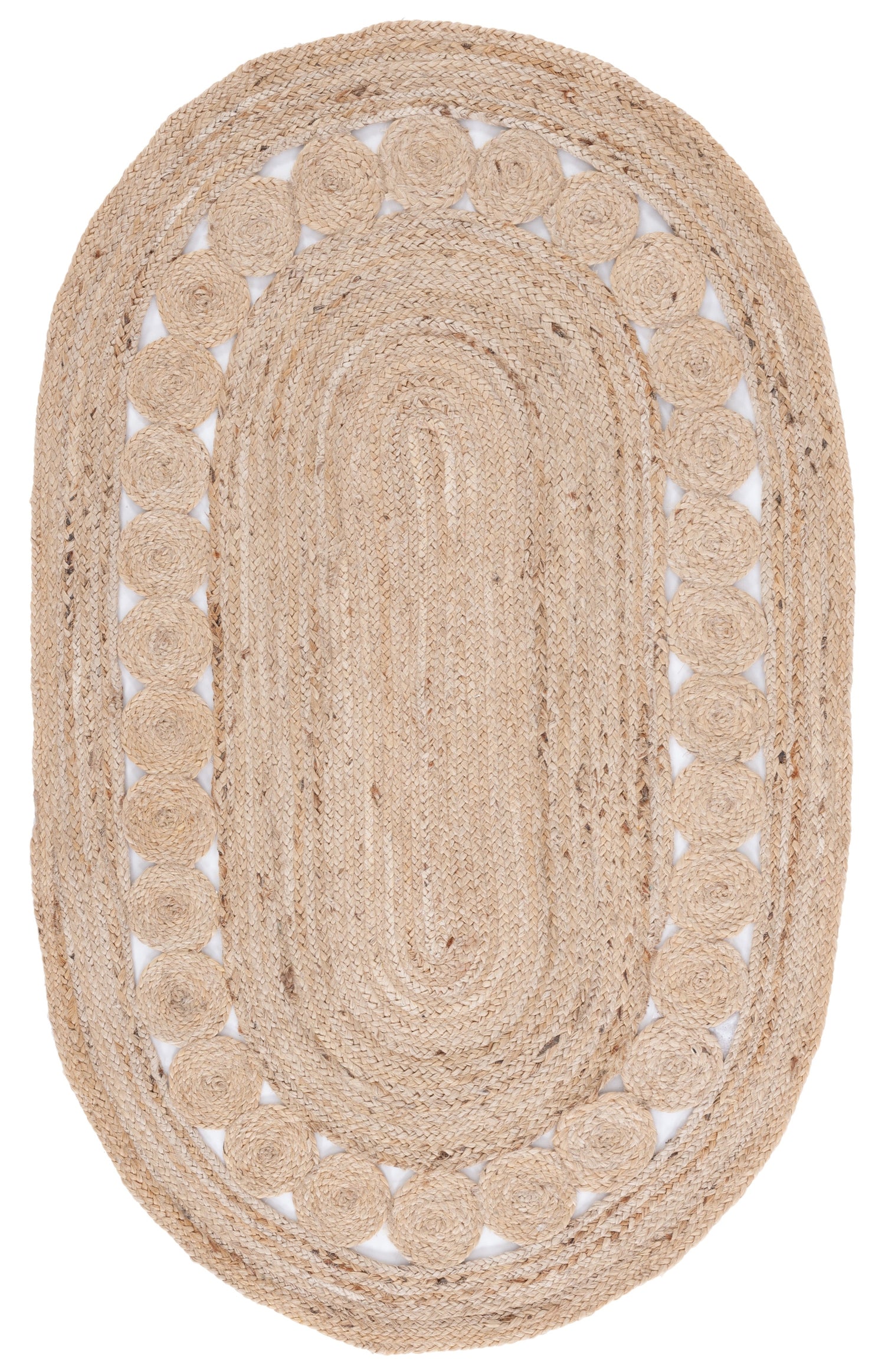 Safavieh Natural Fiber Nf364B Ivory Rug.