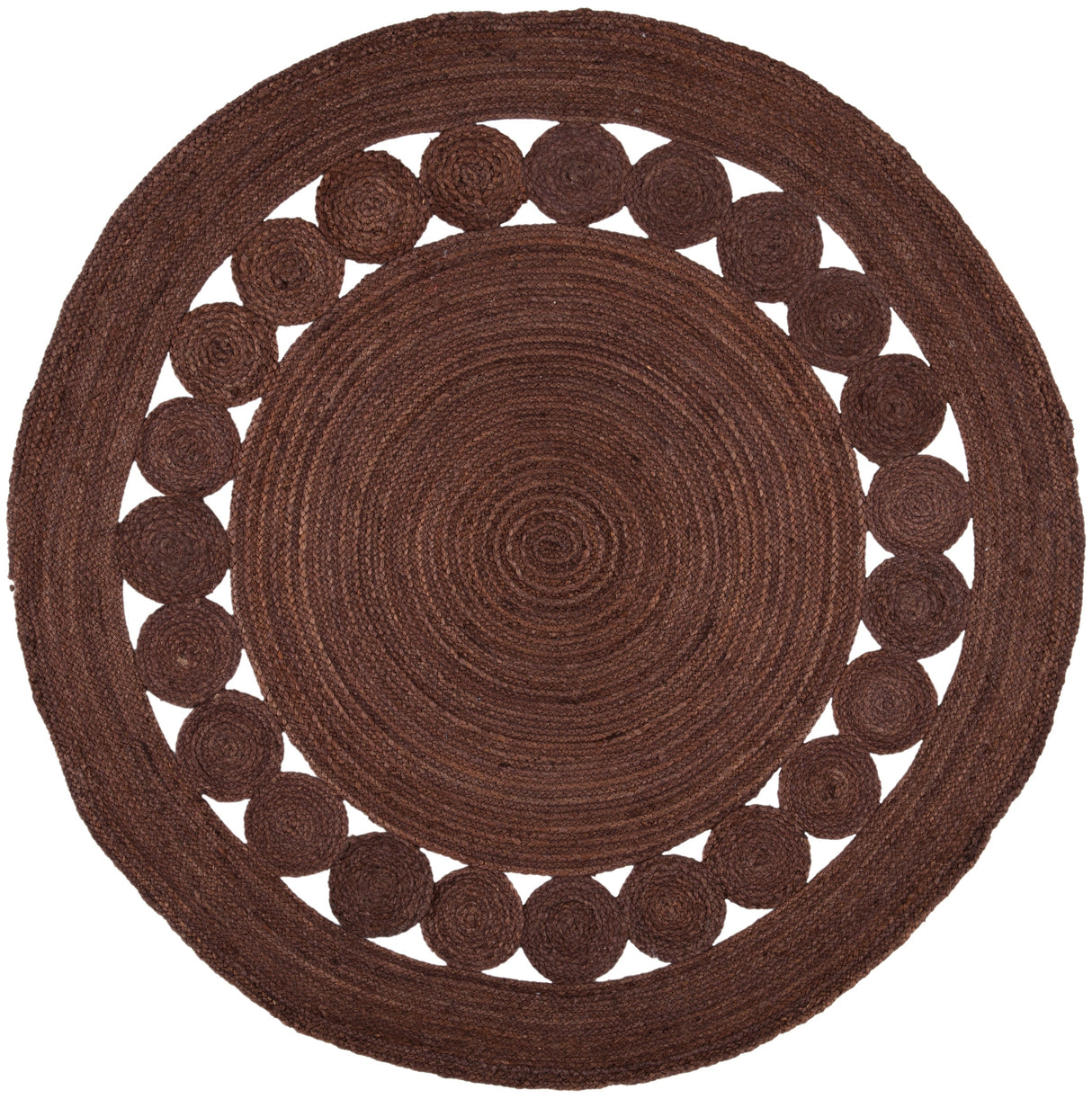 Safavieh Natural Fiber Nf364T Brown Rugs.