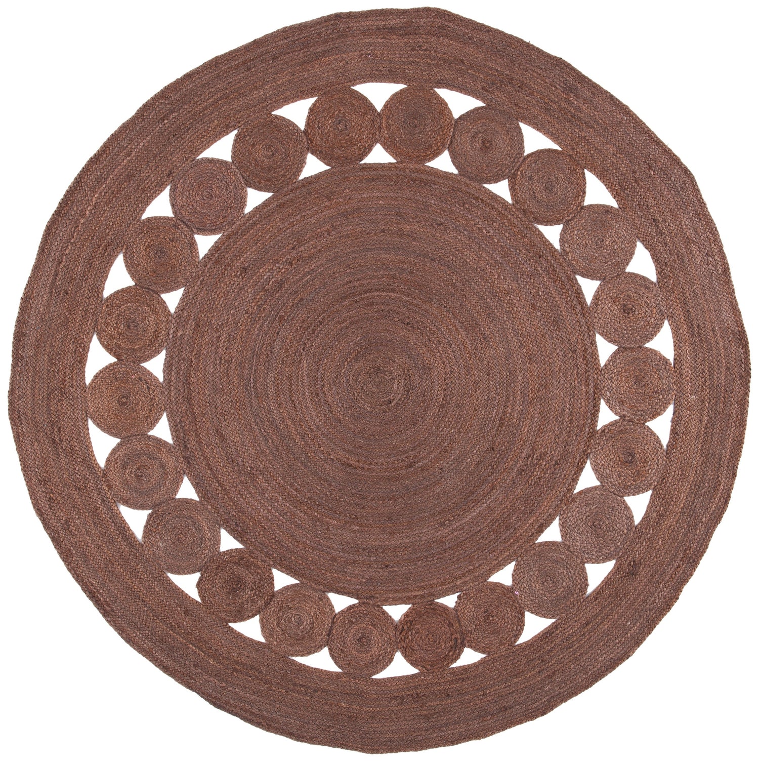 Safavieh Natural Fiber Nf364T Brown Rugs.