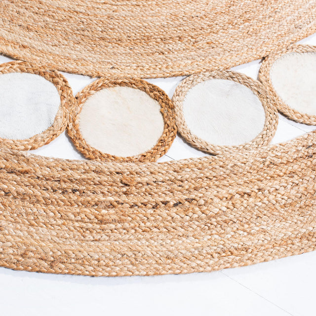 Safavieh Natural Fiber Nf370F Beige/Grey Rugs.