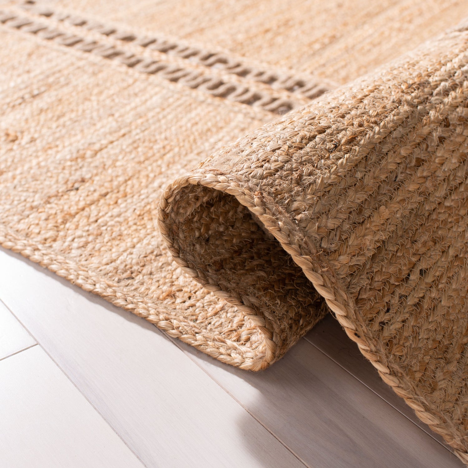 Safavieh Natural Fiber Nf374B Beige Rugs.