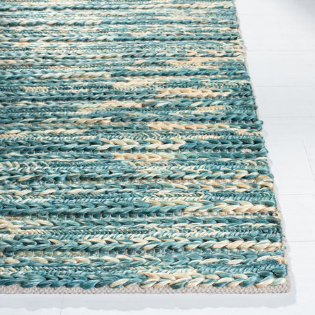 Safavieh Natural Fiber Nf376Y Dark Green/Natural Rug.