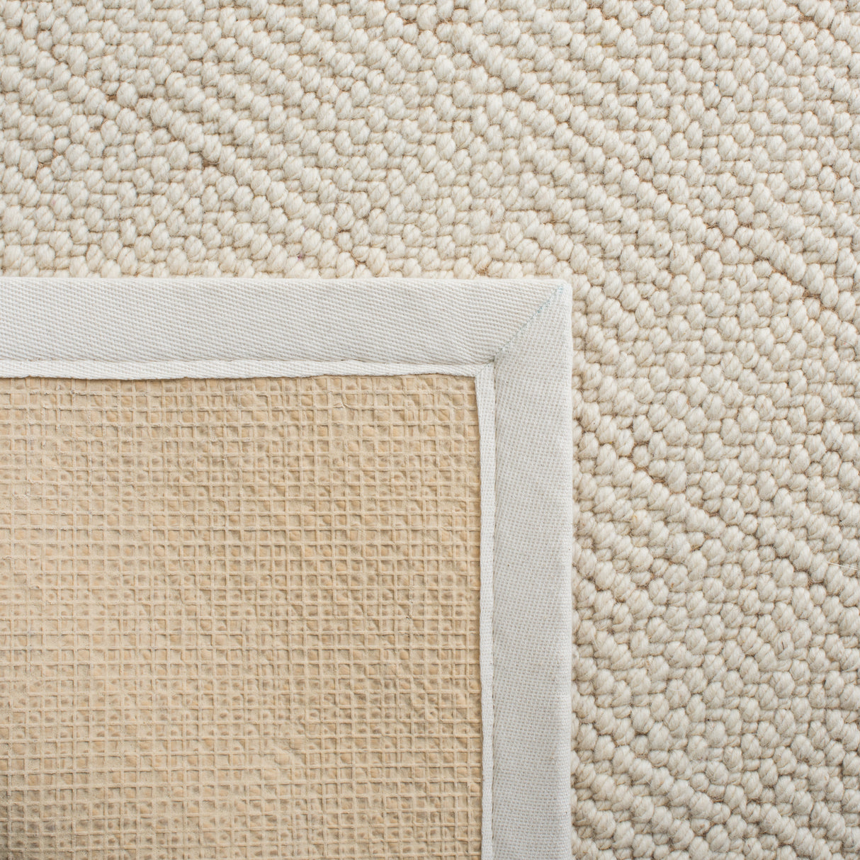 Safavieh Natural Fiber Nf487A Ivory Rugs.