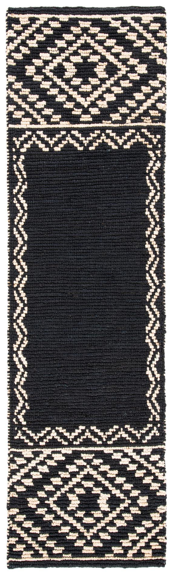 Safavieh Natural Fiber Nf552Z Black Rugs.