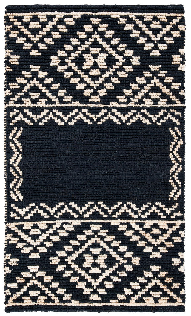 Safavieh Natural Fiber Nf552Z Black Rugs.