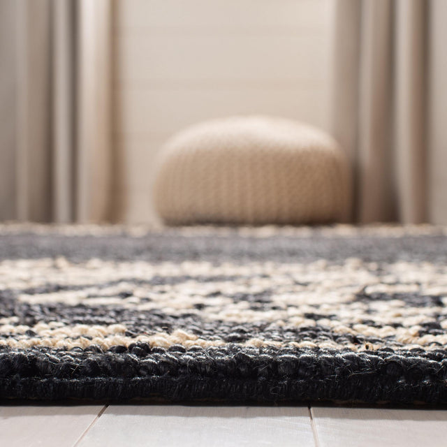 Safavieh Natural Fiber Nf552Z Black Rugs.