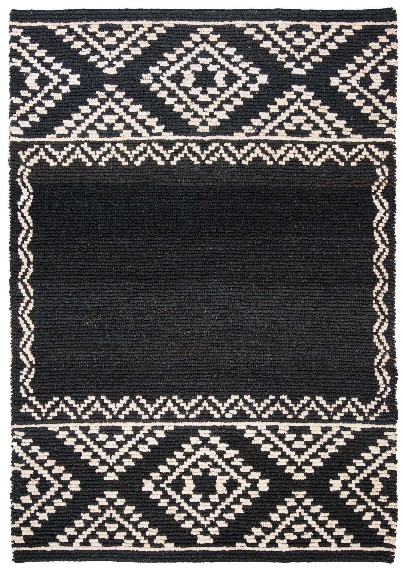Safavieh Natural Fiber Nf552Z Black Rugs.