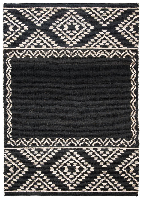Safavieh Natural Fiber Nf552Z Black Rugs.