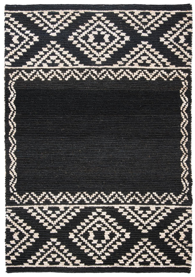 Safavieh Natural Fiber Nf552Z Black Rugs.