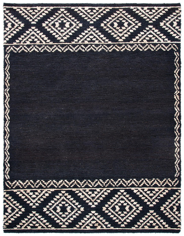 Safavieh Natural Fiber Nf552Z Black Rugs.