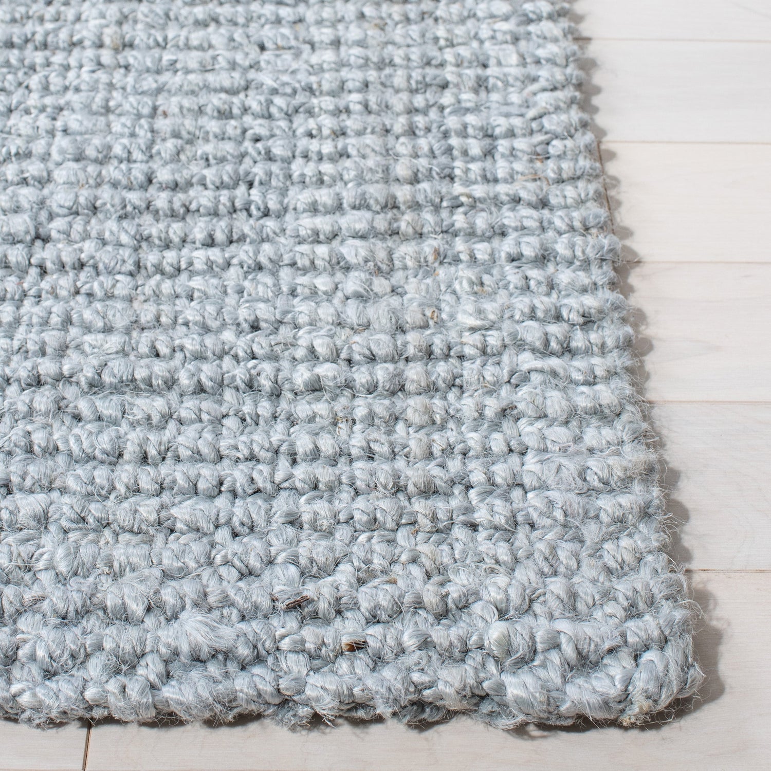 Safavieh Natural Fiber Nf747F Light Grey Rugs.