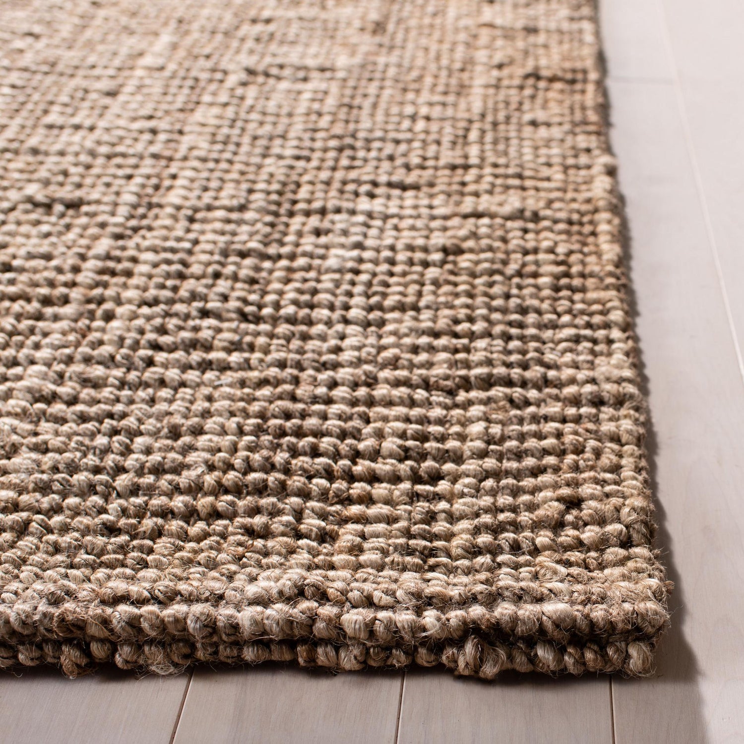 Safavieh Natural Fiber Nf808F Grey Rug.