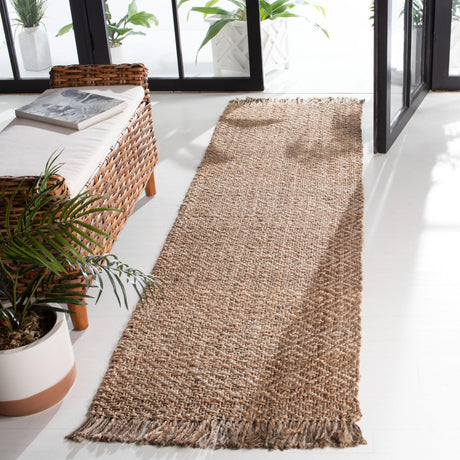 Safavieh Natural Fiber Nf821F Grey/Natural Rugs.