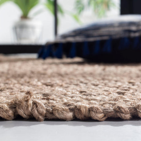 Safavieh Natural Fiber Nf821F Grey/Natural Rugs.