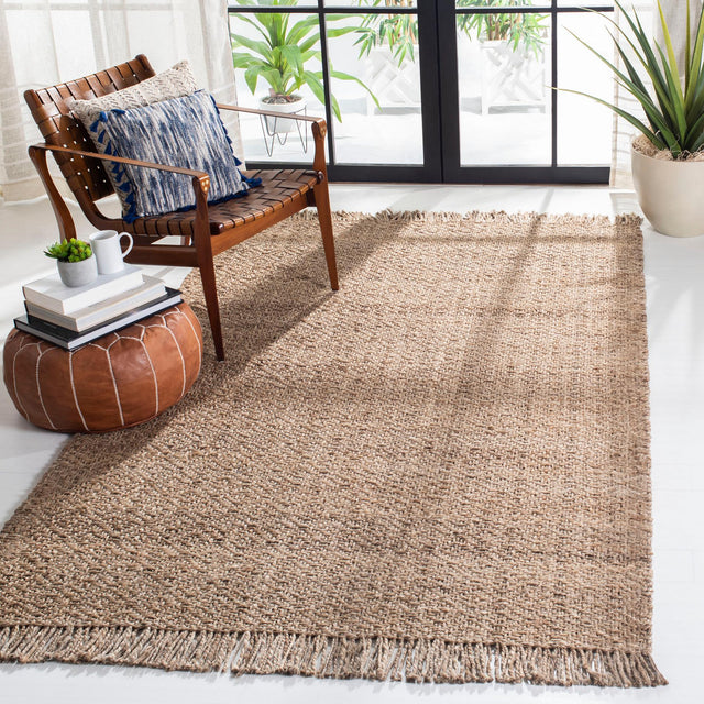 Safavieh Natural Fiber Nf821F Grey/Natural Rugs.