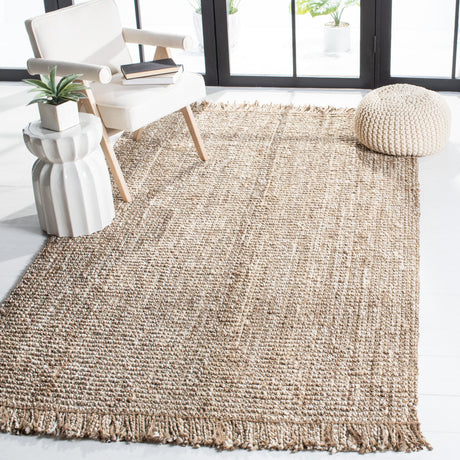 Safavieh Natural Fiber Nf825F Grey/Beige Rug.