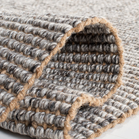 Safavieh Natural Fiber Nf826F Grey/Natural Rug.