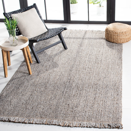 Safavieh Natural Fiber Nf826F Grey/Natural Rug.