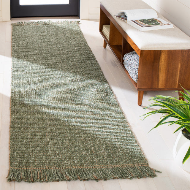 Safavieh Natural Fiber Nf826Y Green/Natural Rug.