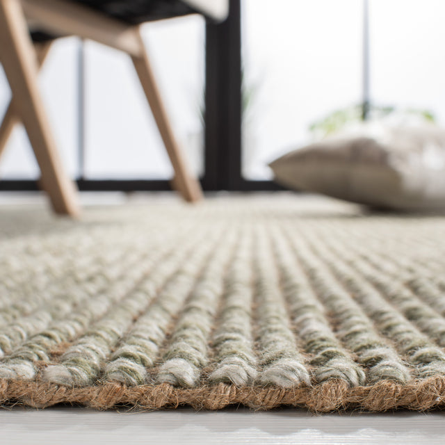 Safavieh Natural Fiber Nf826Y Green/Natural Rug.