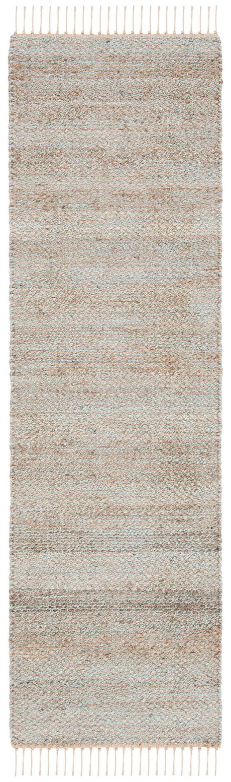 Safavieh Natural Fiber Nf827A Natural/Teal Rugs.