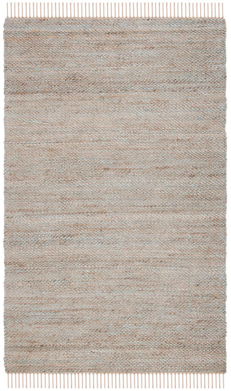 Safavieh Natural Fiber Nf827A Natural/Teal Rugs.
