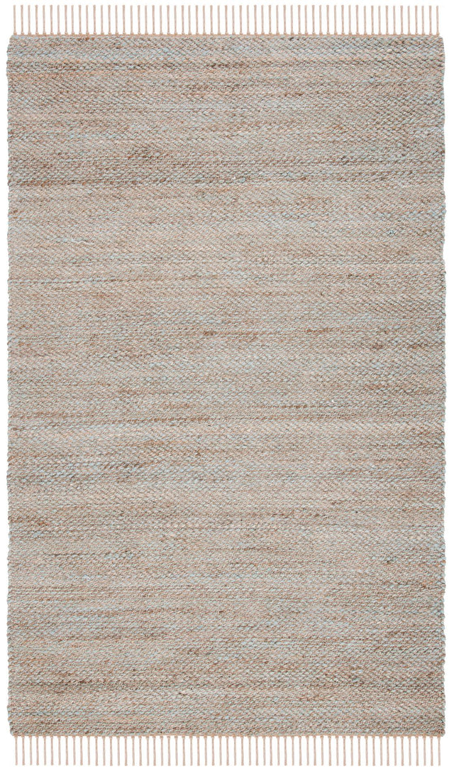 Safavieh Natural Fiber Nf827A Natural/Teal Rugs.