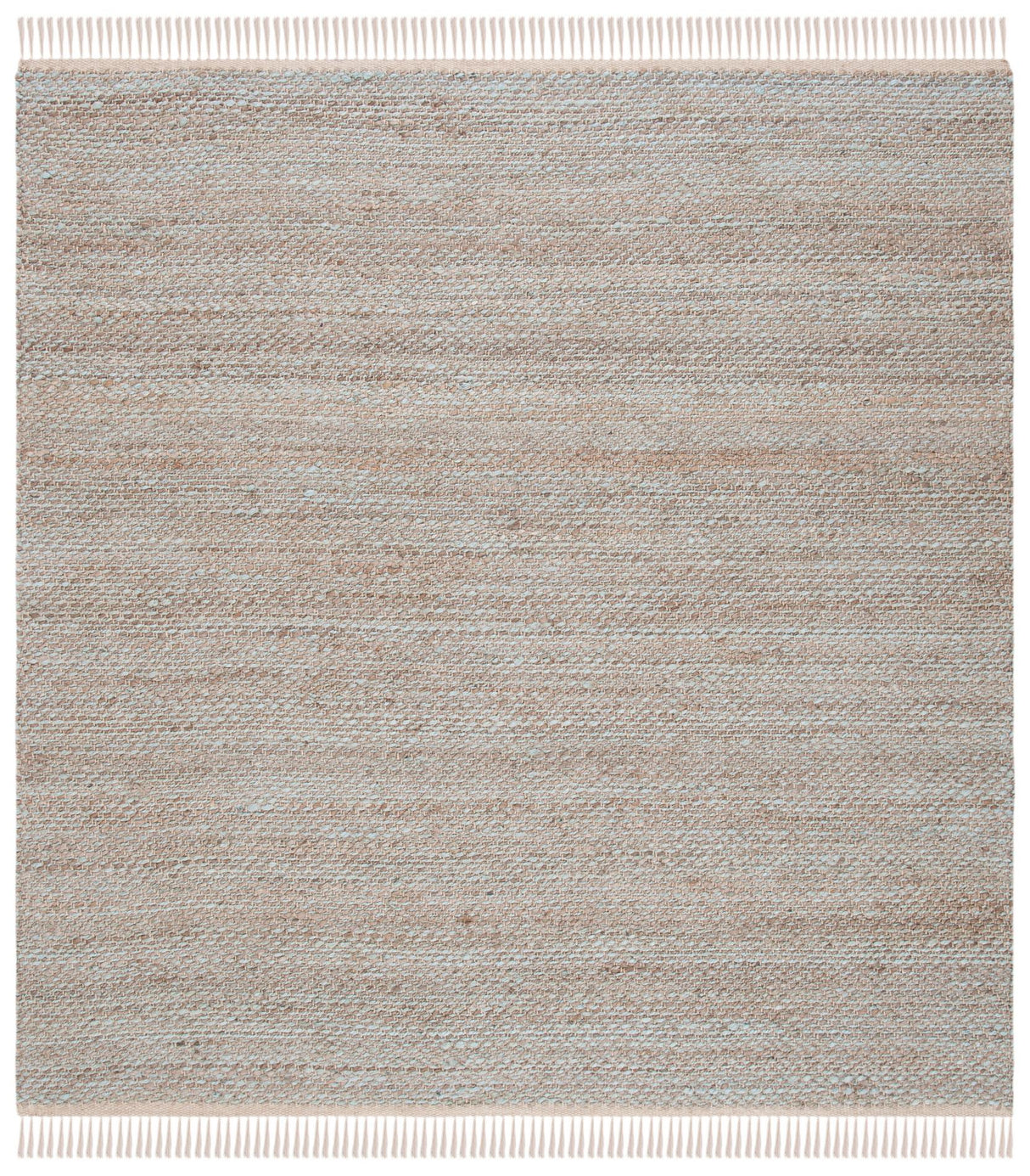 Safavieh Natural Fiber Nf827A Natural/Teal Rugs.