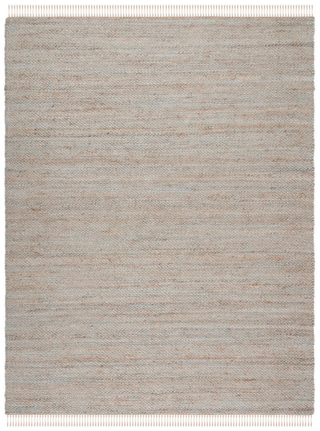 Safavieh Natural Fiber Nf827A Natural/Teal Rugs.